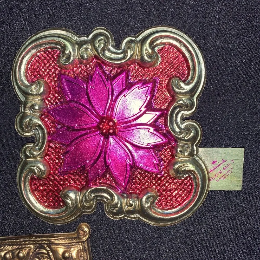 Hallmark christmas embossed